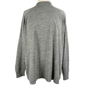 Designers‎ Originals Luxelon Gray Long Sleeve Pullover Sweater Womens Size 3X